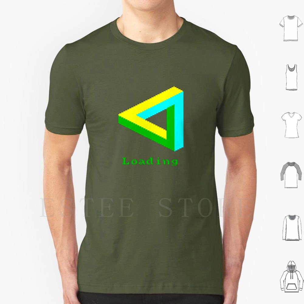Retro Gaming Zx Spectrum - Impossible T Shirt DIY Big Size