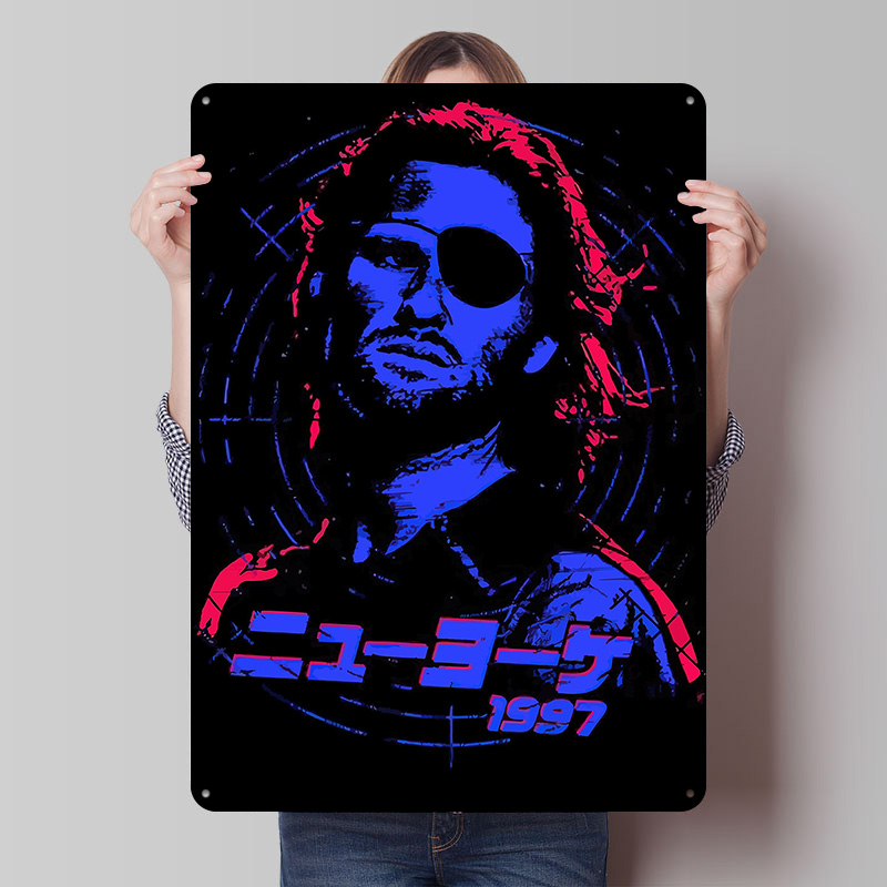 Retro Gaming York - Escape From New York Metal Poster