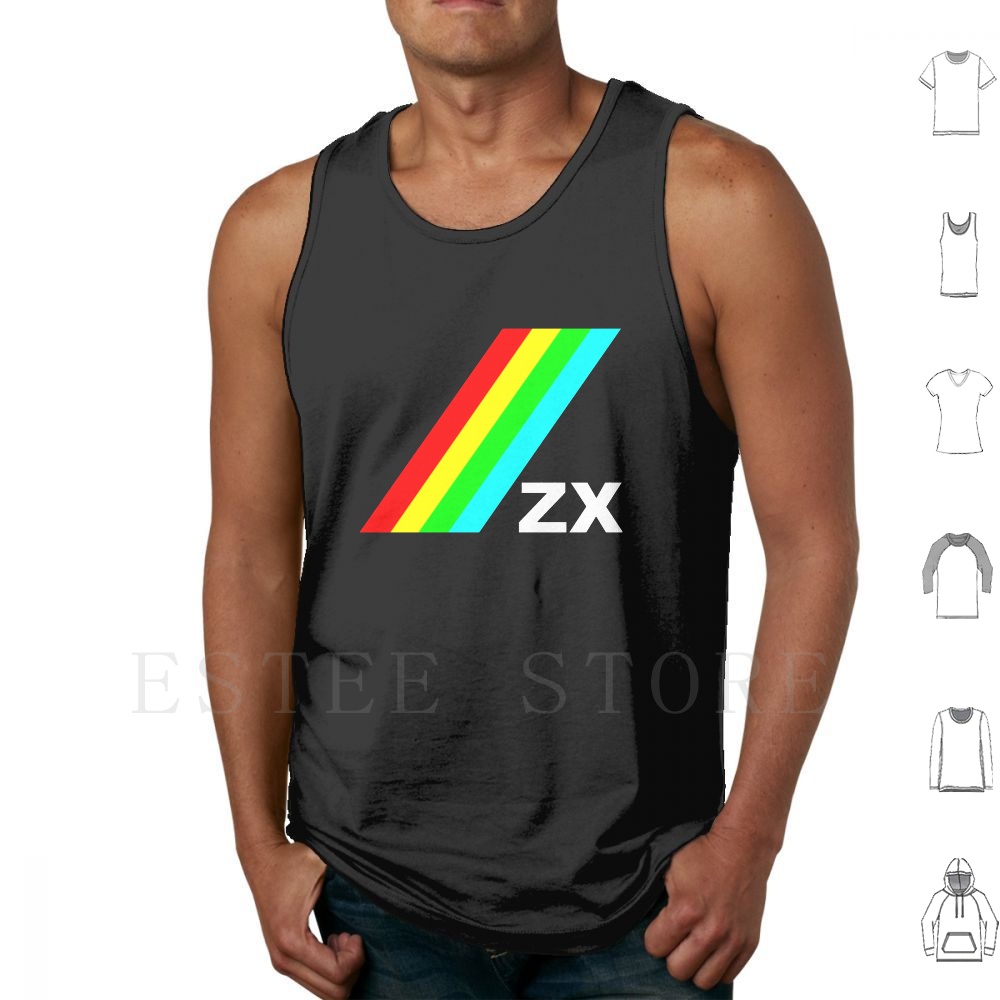 Retro Gaming Zx Spectrum - Zx Tank Tops Vest Zx Spectrum