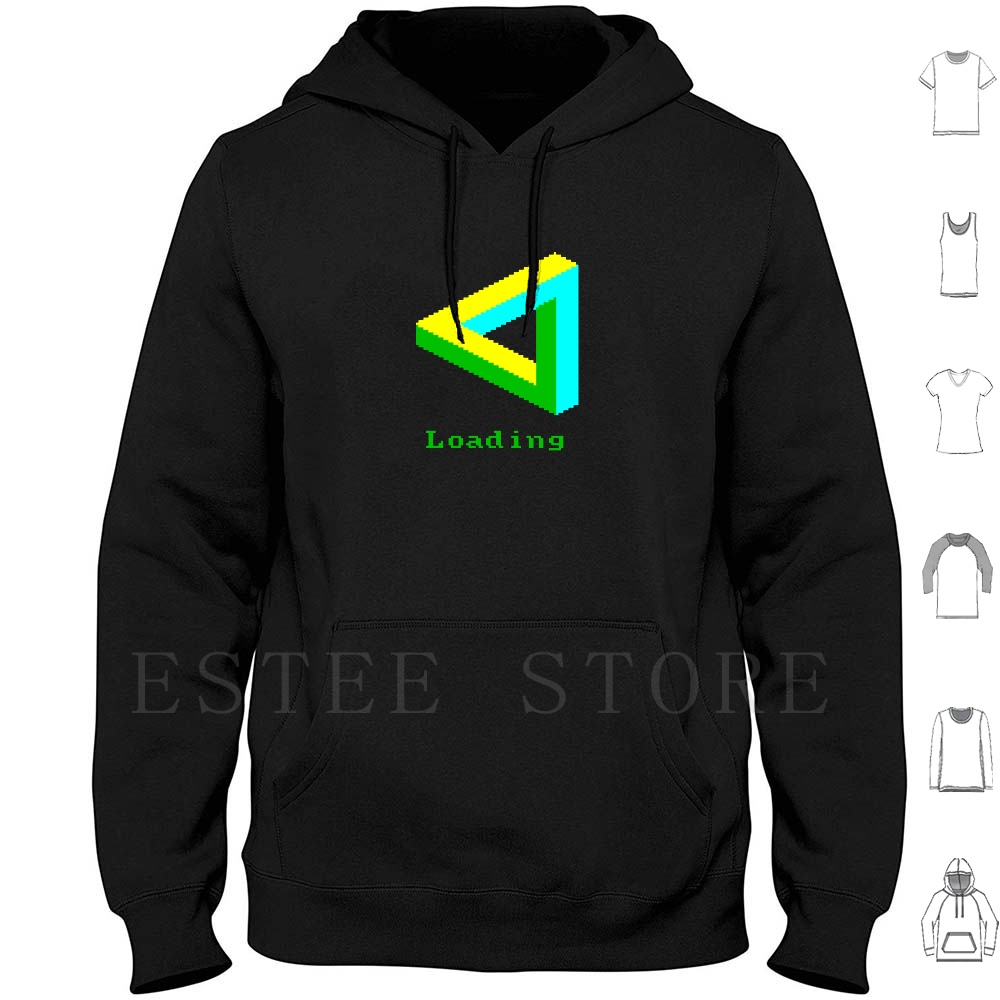 Retro Gaming Zx Spectrum - Impossible Hoodies Long Sleeve Impossible Jet