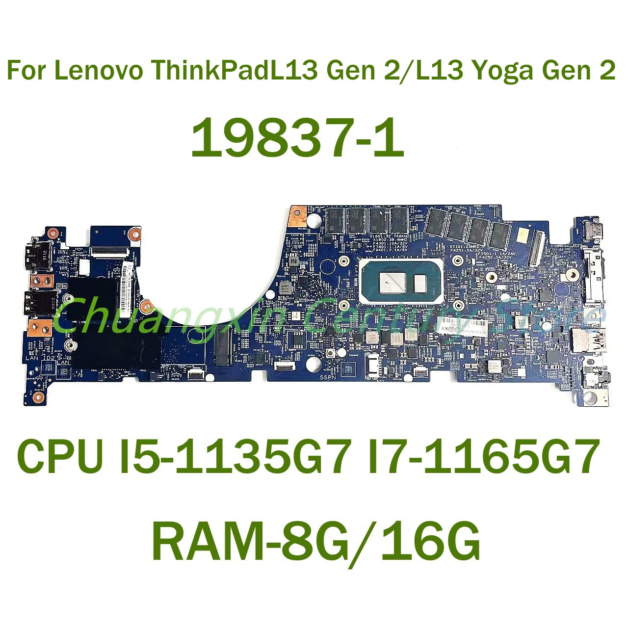 Intel Cpu Core I7 - For Lenovo ThinkPad L13 Gen 2/L13