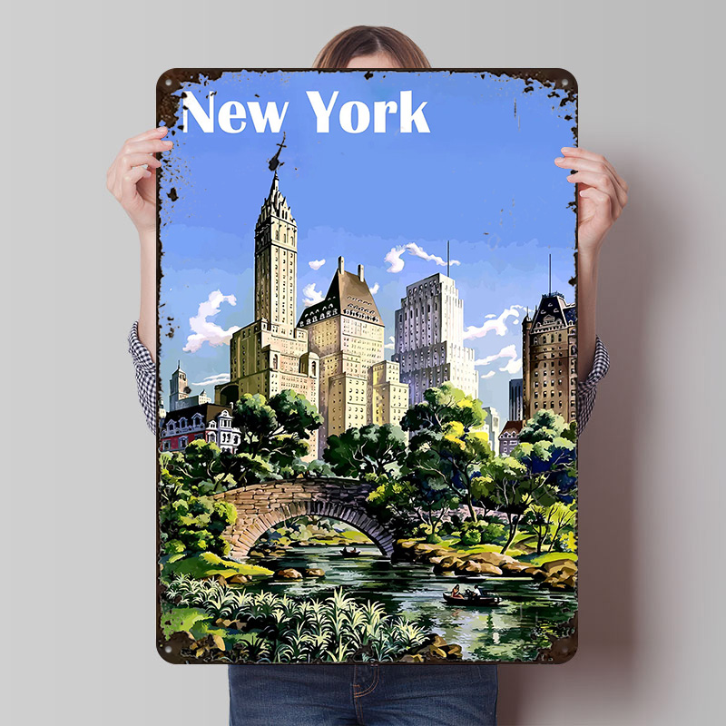 Retro Gaming York - New York Printing Poster Customized Retro