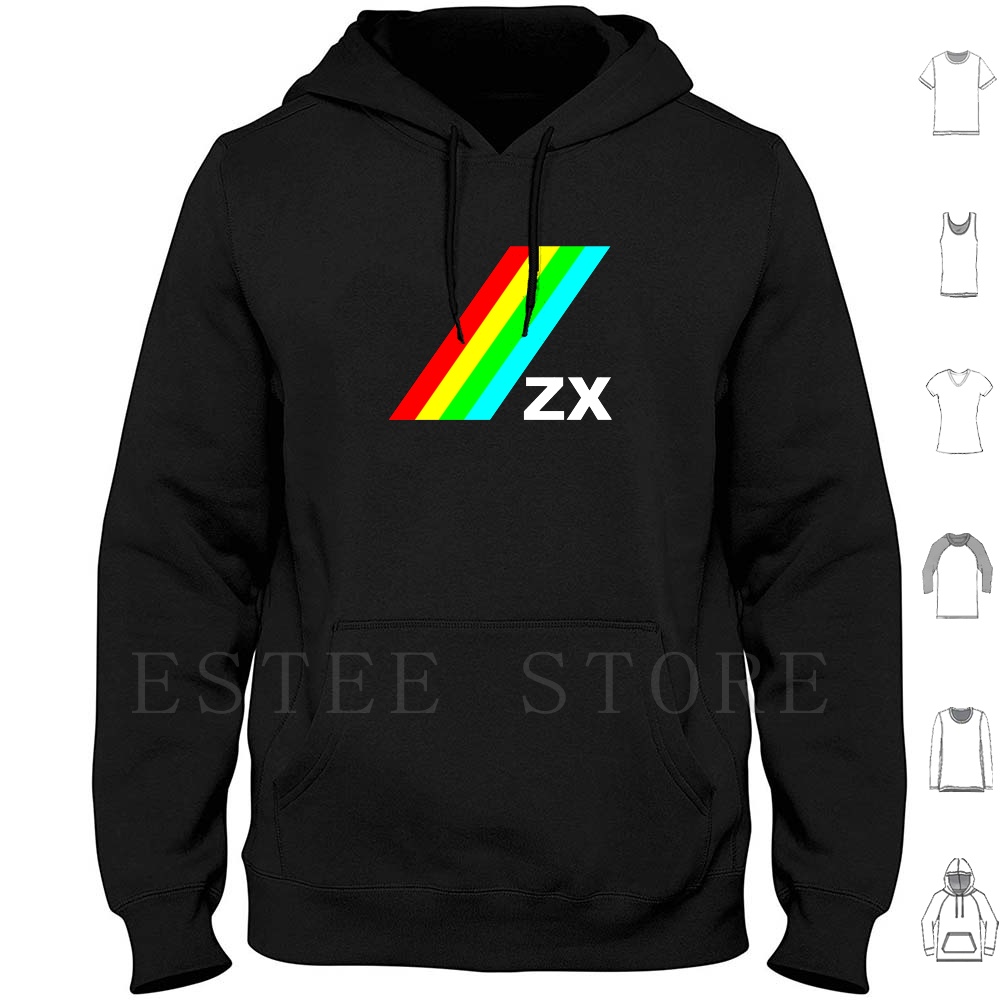 Retro Gaming Zx Spectrum - Zx Hoodies Zx Spectrum Retro 80s