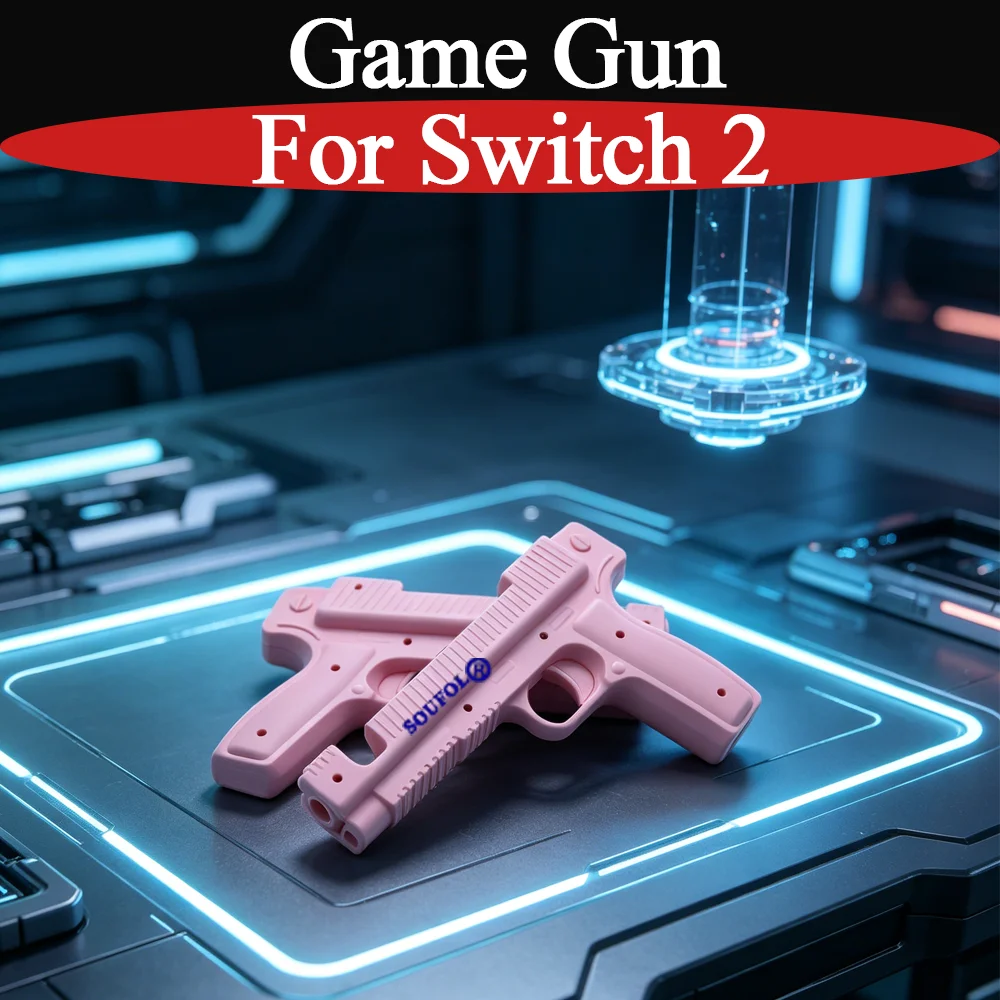 Retro Gaming Gun - New 1Pair For Switch2 Wear-Resistant Somatosensory