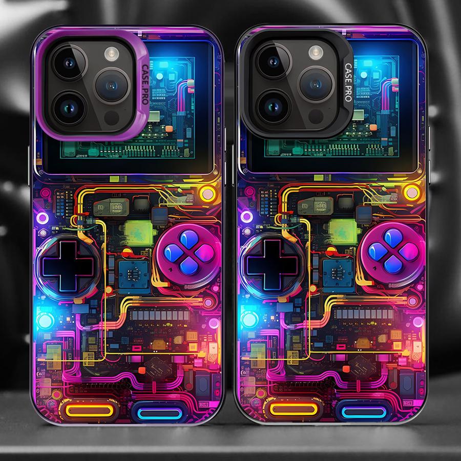 Retro Gaming Mobile - Retro Game Console Pattern Phone Case