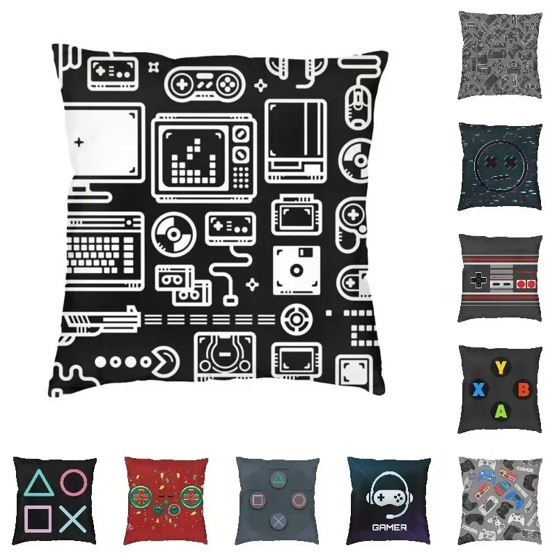 Retro Gaming Icons - Home Decor Retro Gaming Icons Pattern