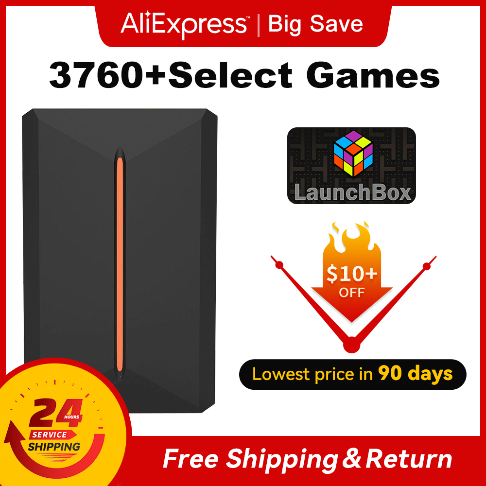 Retro Gaming Hdd - 3760+ 3D/AAA Games for PS4/PS3/PS2/Switch/WII/WIIU/N64/DC Etc