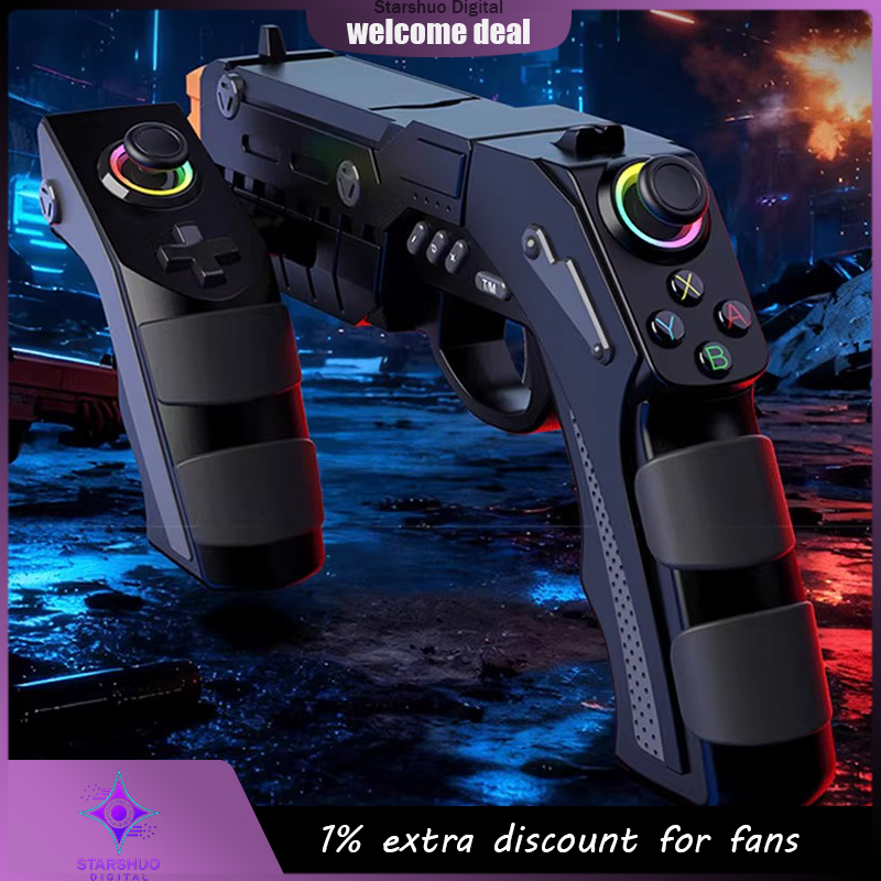 Retro Gaming Gun - IPEGA Wireless Bluetooth Motion Sensing Shooting