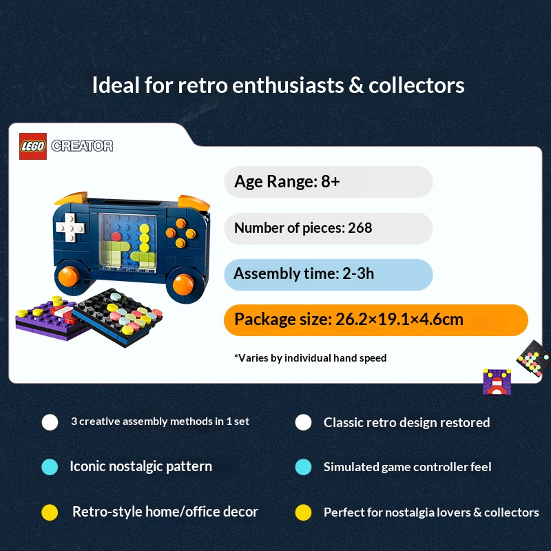 LEGO Creator 3in1 Building Blo - đánh giá và giá Retro Gaming Handhelds