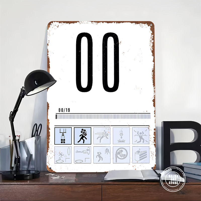 Portal 2 Challenge Mode Icons  - đánh giá và giá Retro Gaming Icons