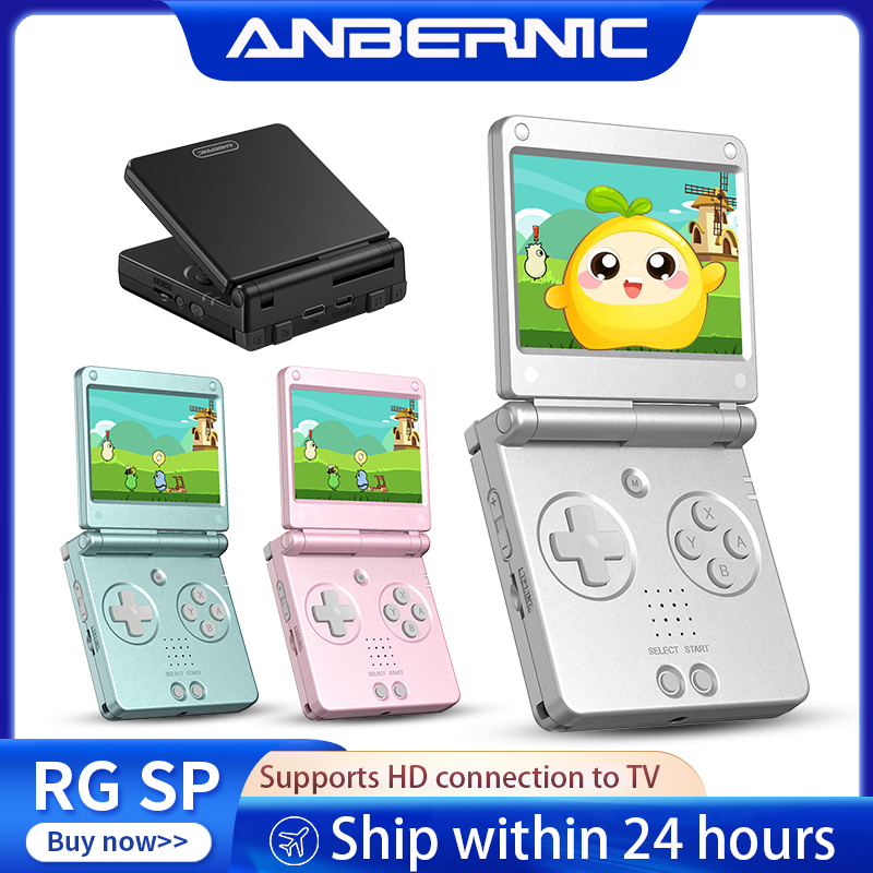 Anbernic RGSP Flip Retro Handh - đánh giá và giá Retro Gaming Device