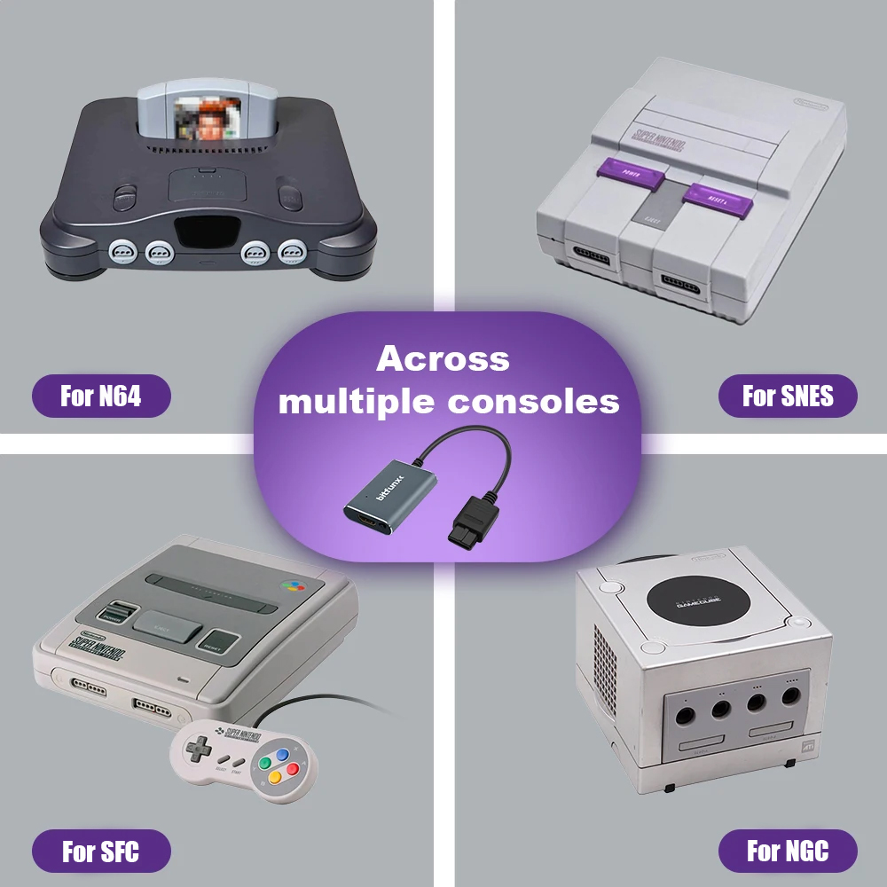 Bitfunx 720P Svideo / AV To HD - đánh giá và giá Retro Gaming Device