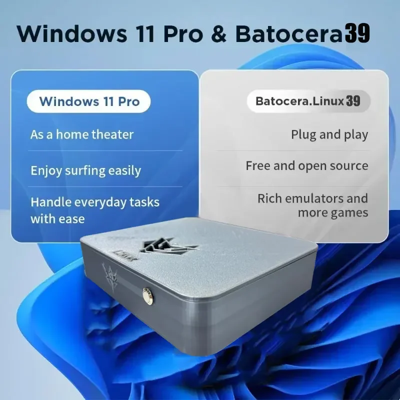 Dual System AK1 Pro Game Box 7 - đánh giá và giá Retro Gaming Hdd