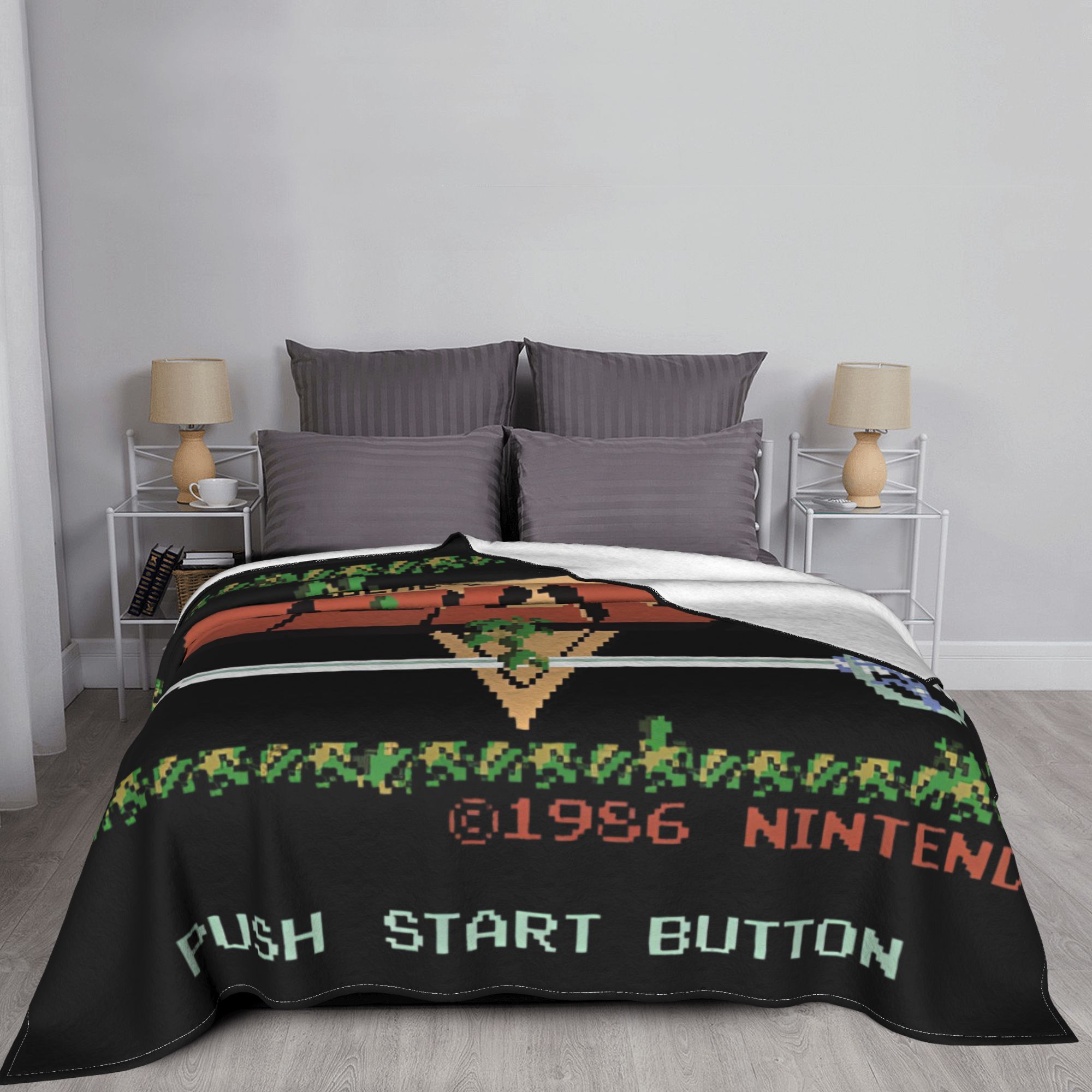 Z-Zelda Legends Flannel Blanke - đánh giá và giá Retro Gaming Zelda