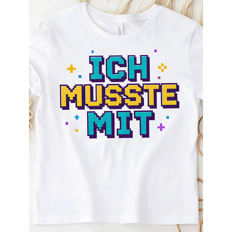 Ich Musste Mit German Meme T-S - đánh giá và giá Retro Gaming Font Free