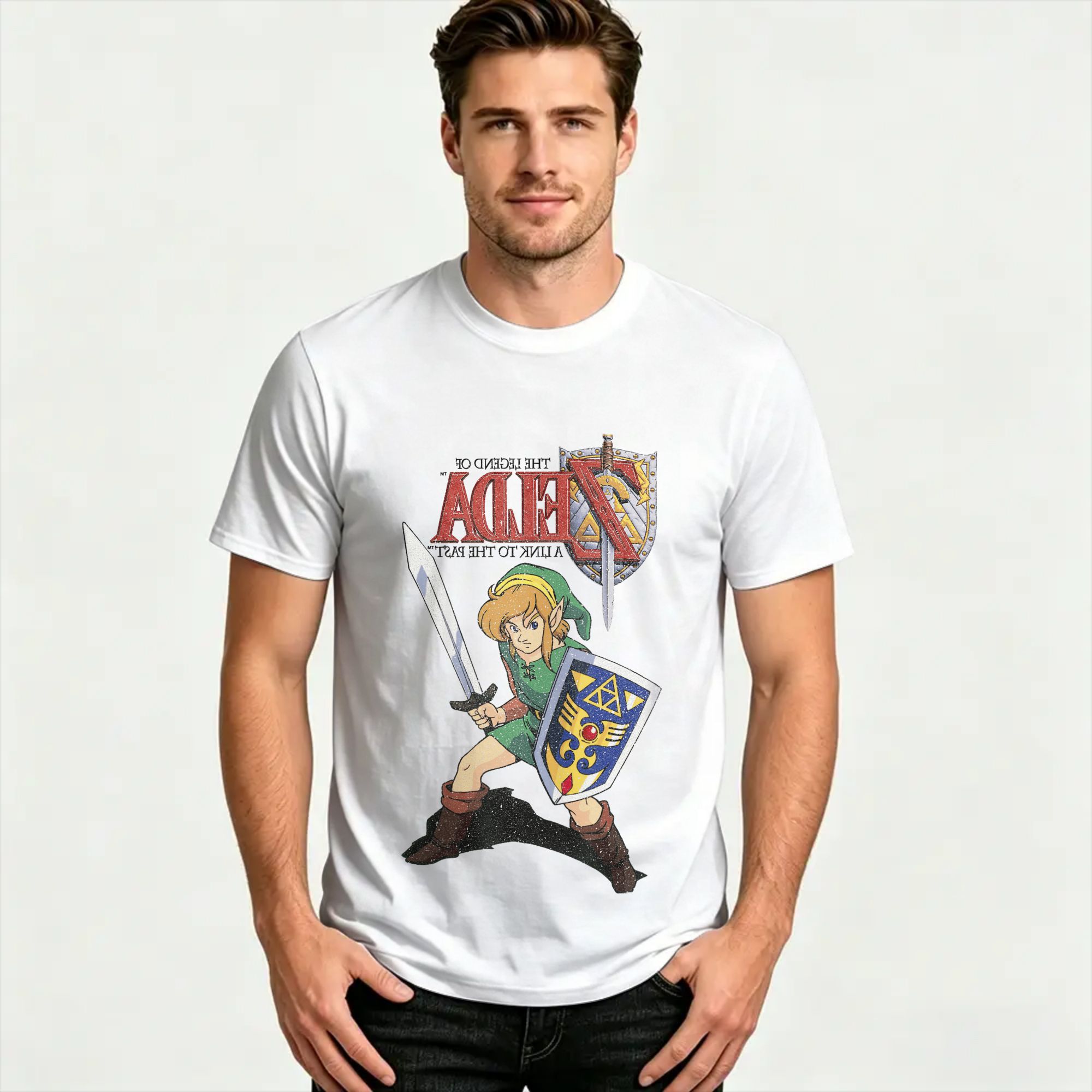 Legend of Zelda Grey Cartoon T - đánh giá và giá Retro Gaming Zelda