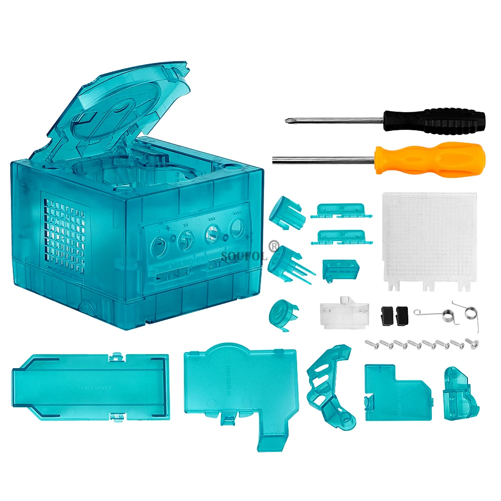 Ice Blue Replacement Case for  - đánh giá và giá Retro Gaming Handhelds