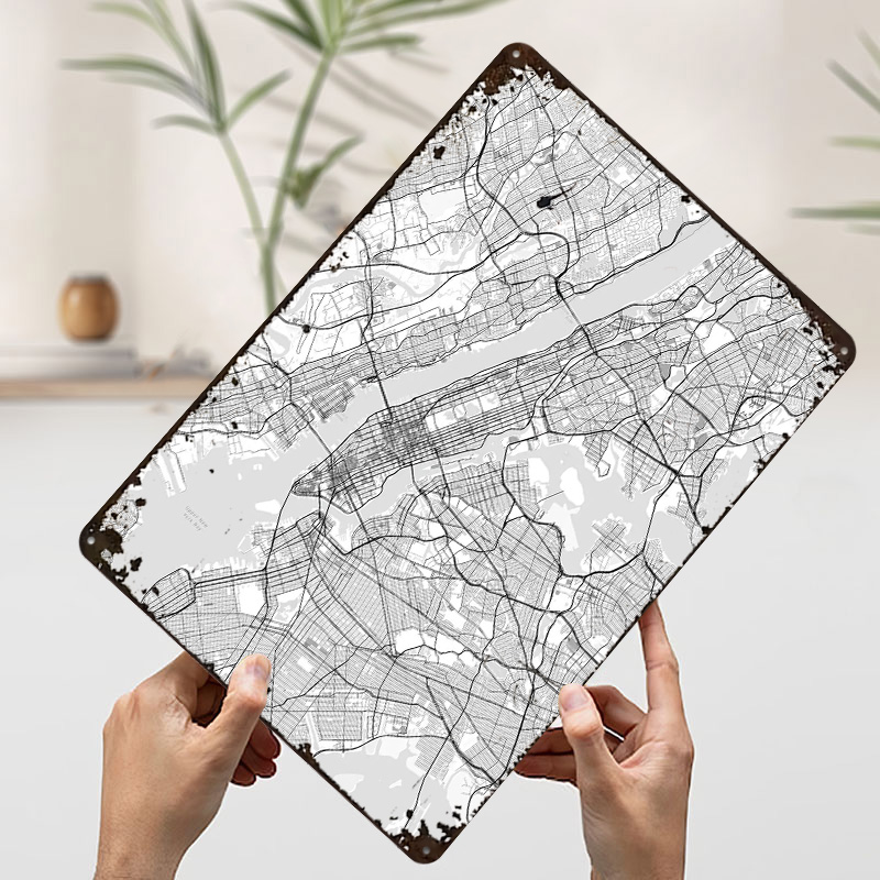 New York City Map Printing Pos - đánh giá và giá Retro Gaming York