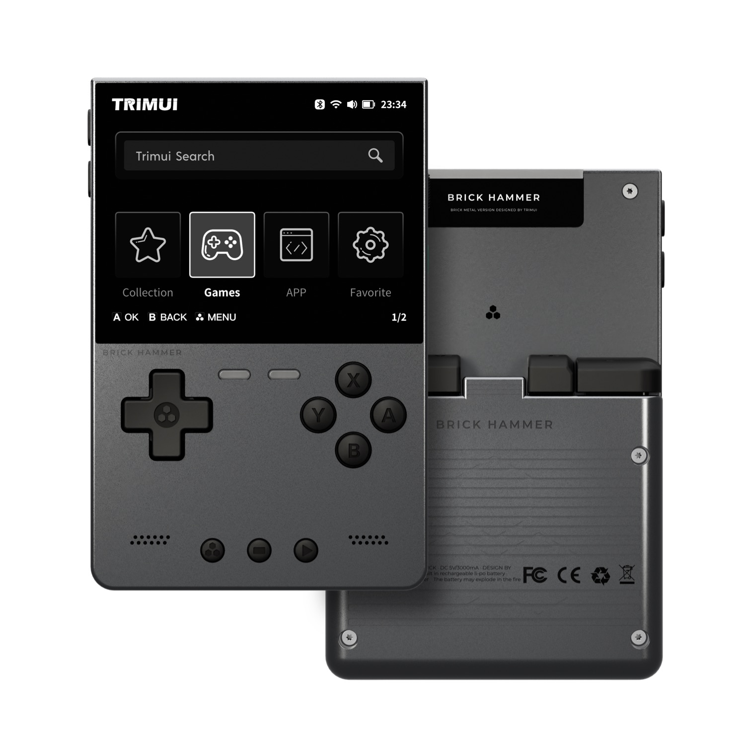 TRIMUI BRICK HAMMER Retro Hand - đánh giá và giá Retro Gaming Mobile