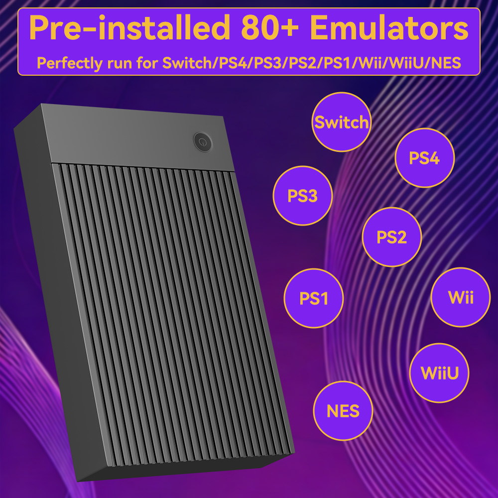 Portable 4TB Gaming HDD with 5 - đánh giá và giá Retro Gaming Hdd