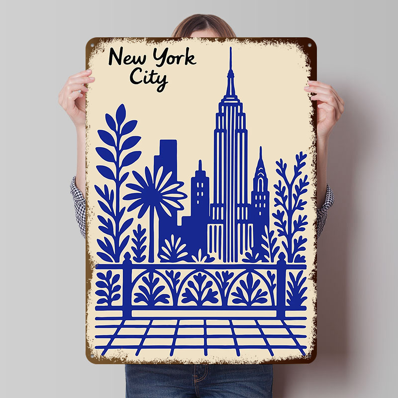 New York City Blue Poster Cust - đánh giá và giá Retro Gaming York
