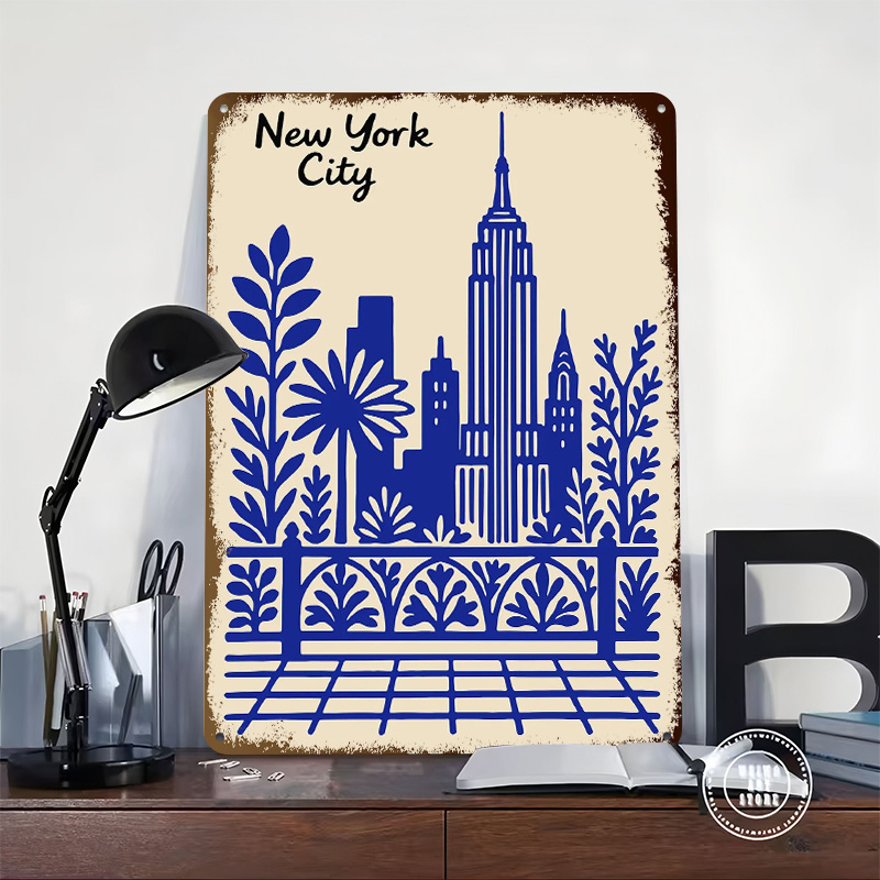 New York City Blue Poster Cust - đánh giá và giá Retro Gaming York