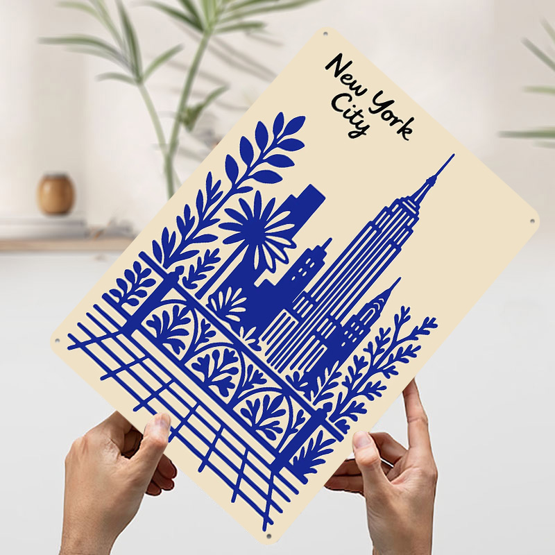 New York City Blue Poster Cust - đánh giá và giá Retro Gaming York