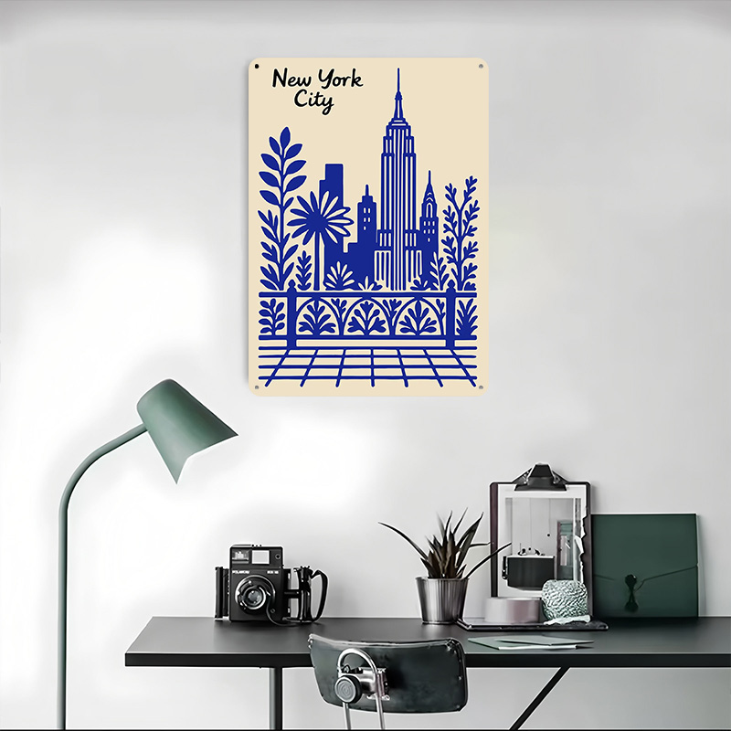 New York City Blue Poster Cust - đánh giá và giá Retro Gaming York