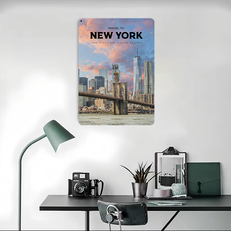 New York Travel Print Poster C - đánh giá và giá Retro Gaming York