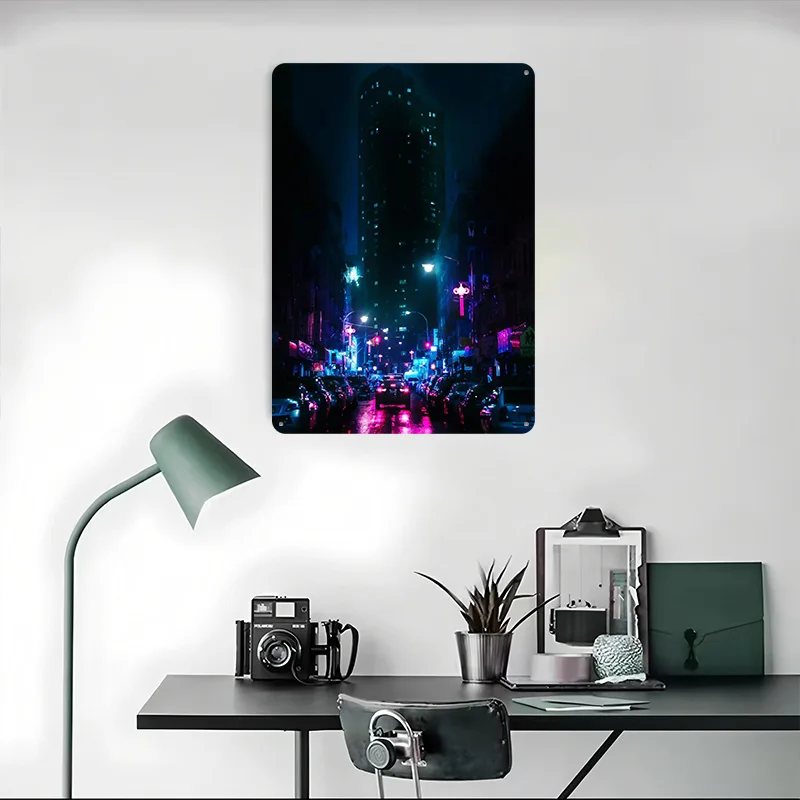 New York Alley Metal Poster Cu - đánh giá và giá Retro Gaming York