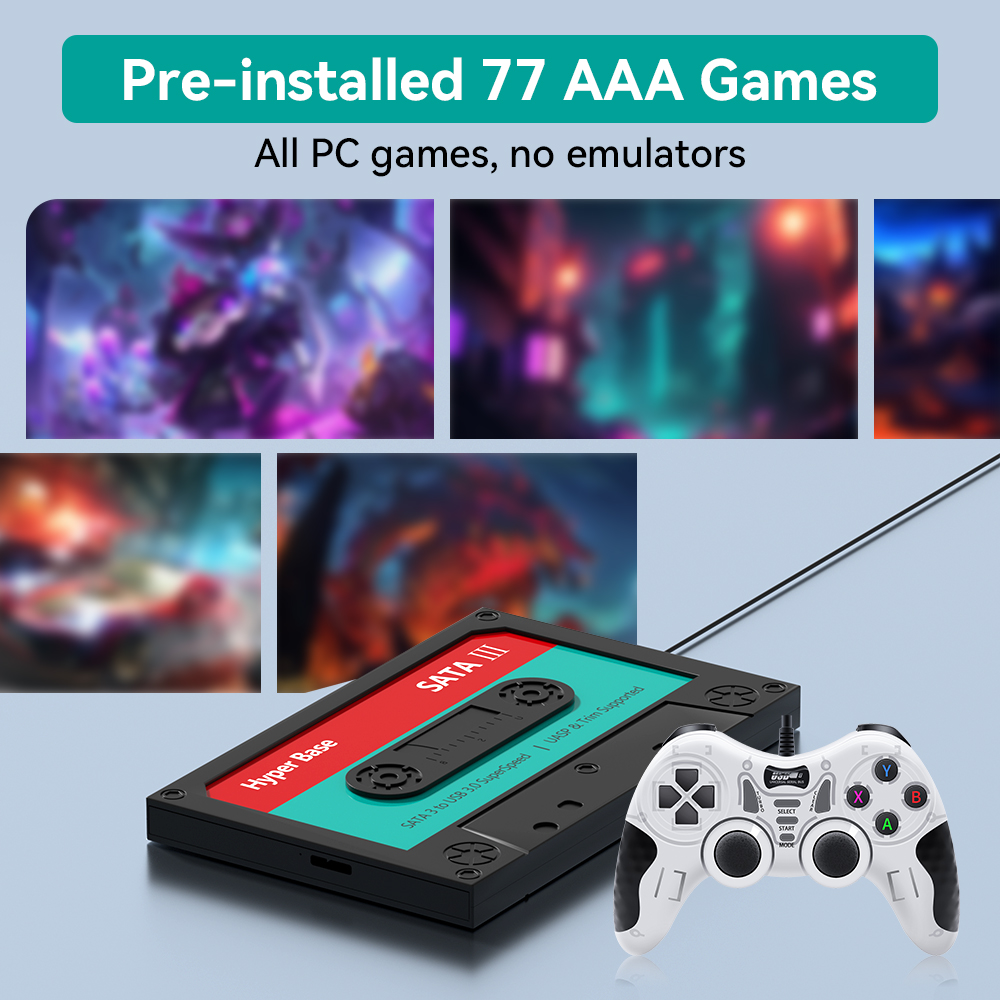 2TB Game Hard Drive With 77 PC - đánh giá và giá Retro Gaming Hdd