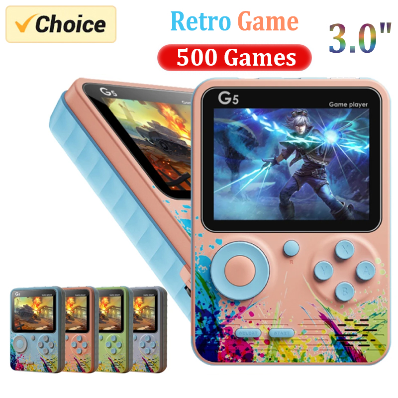 G5 Retro Handheld Game Console - đánh giá và giá Retro Gaming Device