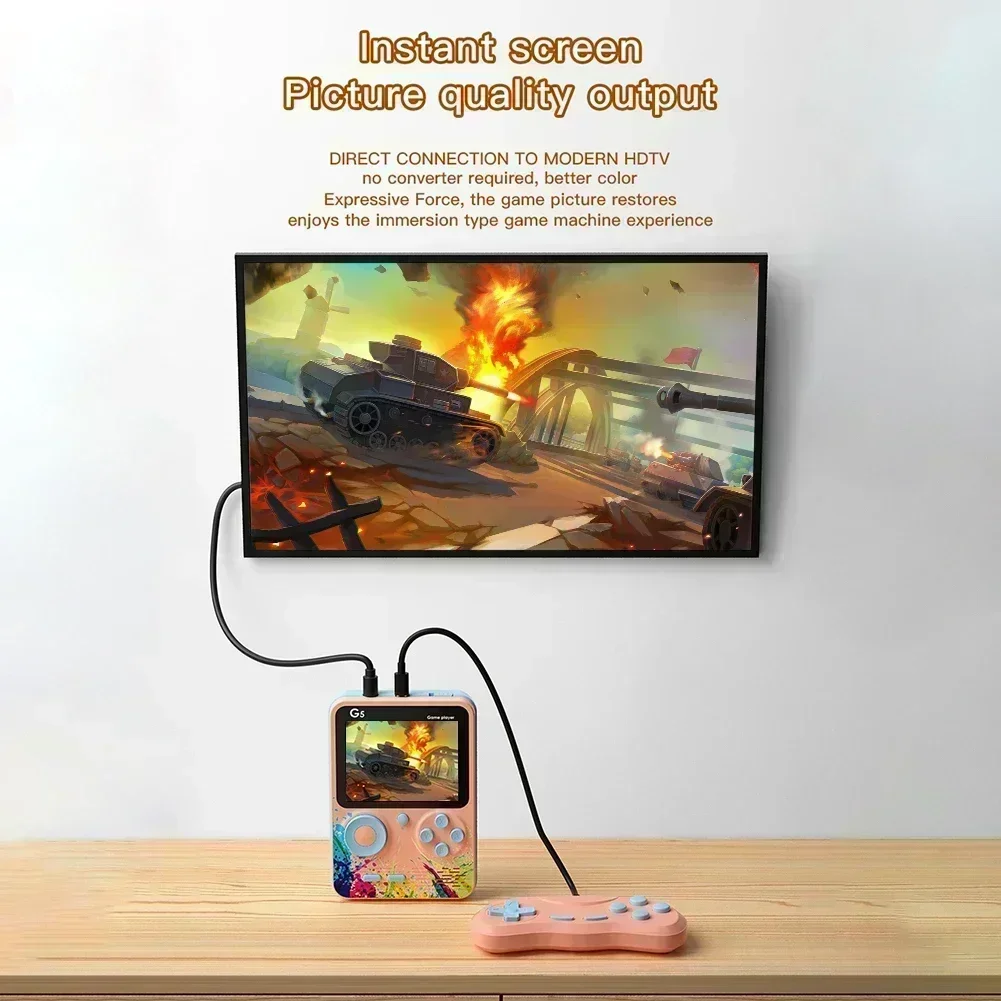 G5 Retro Handheld Game Console - đánh giá và giá Retro Gaming Device